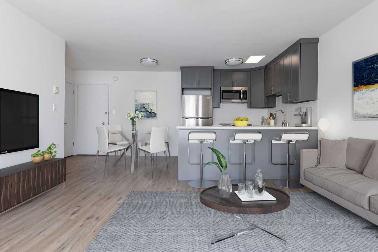 1 & 2 Bedroom Apartment in KoreaTown, Los Angeles with Balcony Apartments 410 & 414 Manhattan