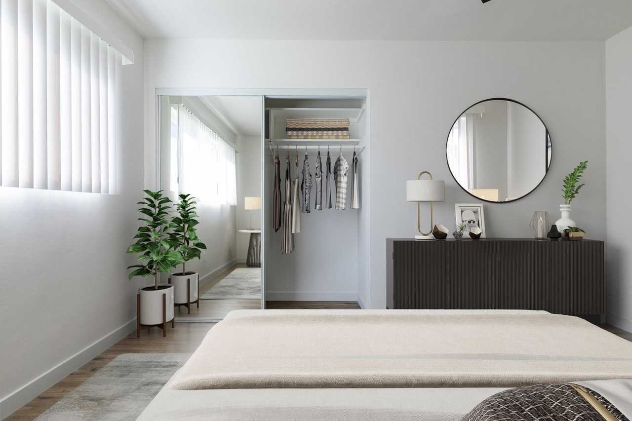 1 & 2 Bedroom Apartment in KoreaTown, Los Angeles with Balcony Apartments 410 & 414 Manhattan