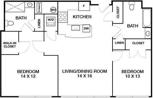 Rogers St 519, Cambridge, MA 02142 2 Bedroom Apartment for 4,598