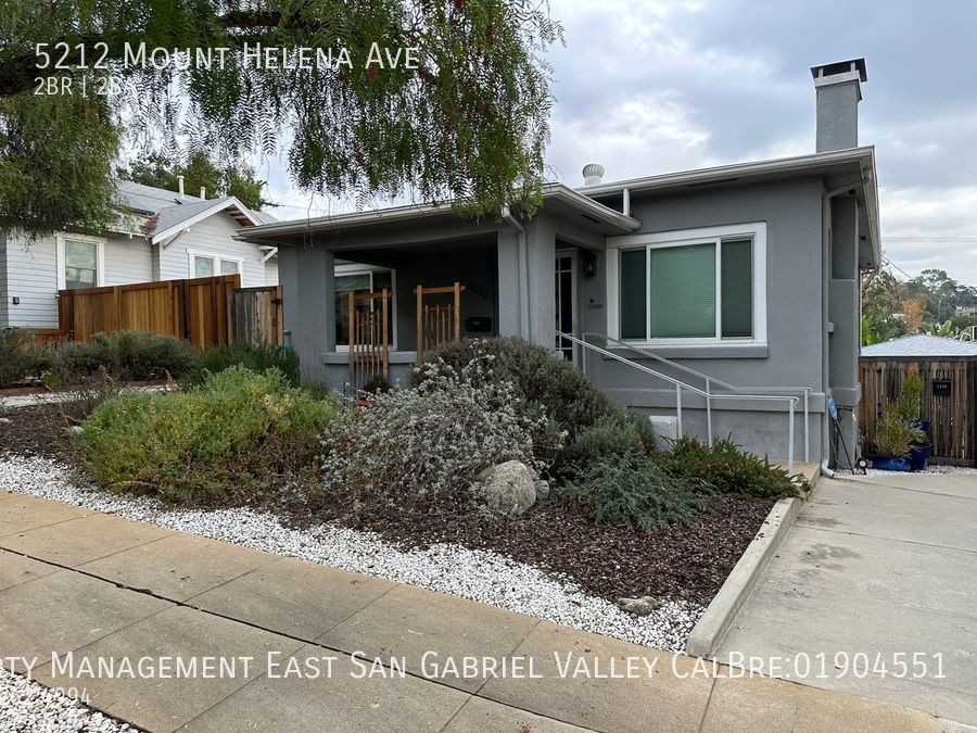 5212 Mount Helena Ave, Los Angeles, CA 90041 2 Bedroom House for 4,600