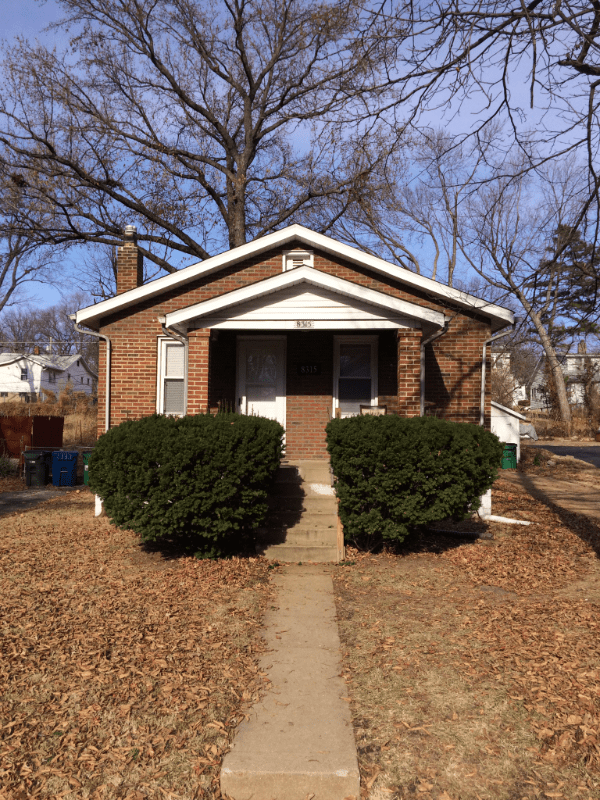 8315 Jefferson Ave, Vinita Park, MO 63114 2 Bedroom House for 900