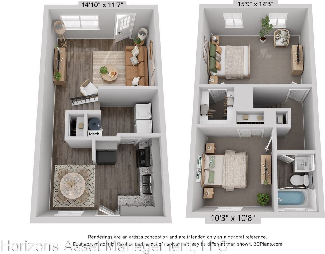 Cardinal Creek Apartments 3058 Cardinal Creek Townhomes 3058 A