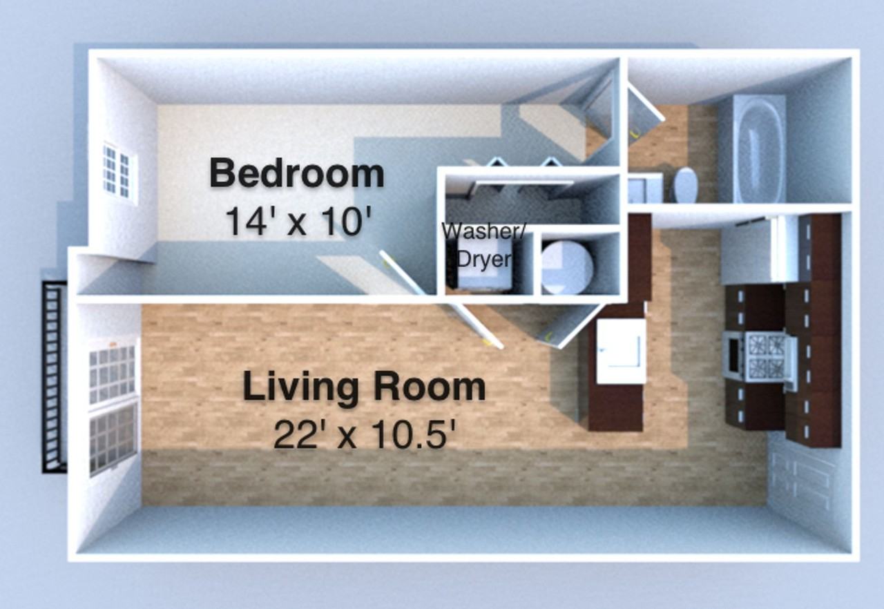 Crossing at Chauncey Hill Apartments 202 S Chauncey Ave, West