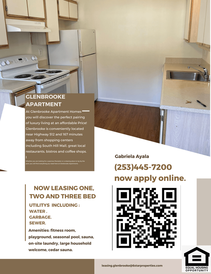 Glenbrooke Apartments 701 43rd Ave Se, Puyallup, WA 98374 Zumper