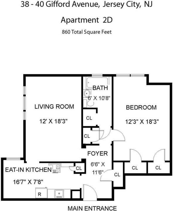 40 Gifford Ave. Apartments 40 Gifford Ave, Jersey City, NJ 07304 Zumper