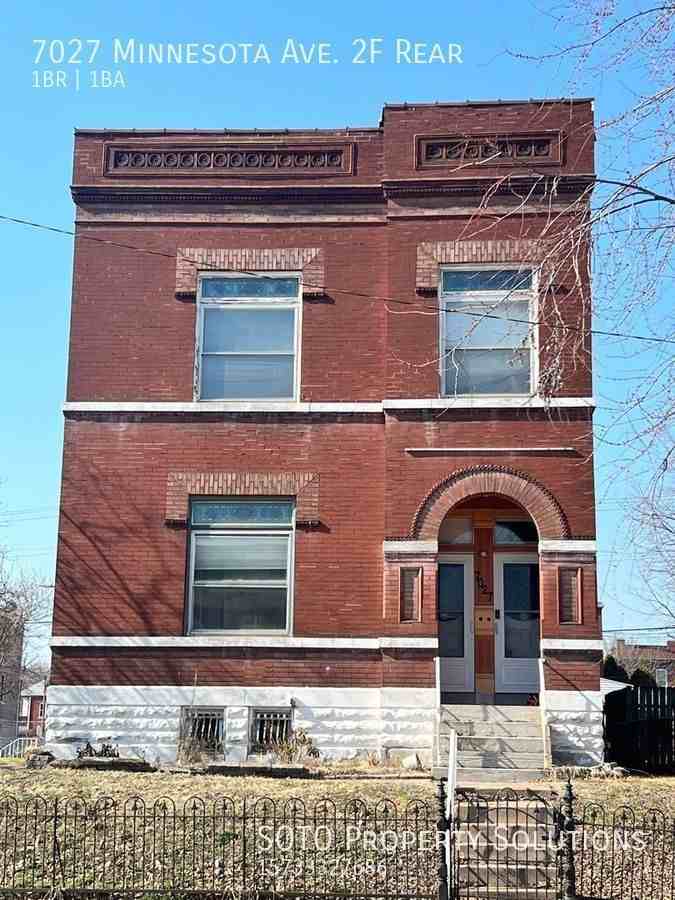 7027 Minnesota Ave. 2F Rear, St. Louis, MO 63111 1 Bedroom Apartment for 775/month Zumper