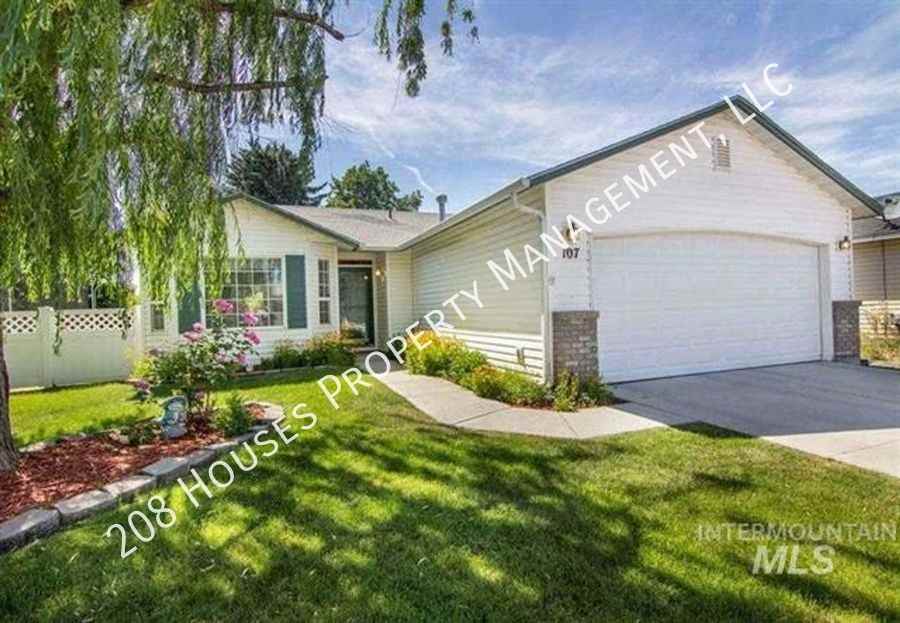 107 N Kildeer Way, Nampa, ID 83651 3 Bedroom House for 1,750/month