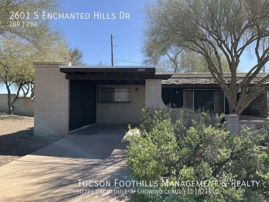 2601 S Enchanted Hills Dr, Tucson, AZ 85713 2 Bedroom House for 1,495/month Zumper