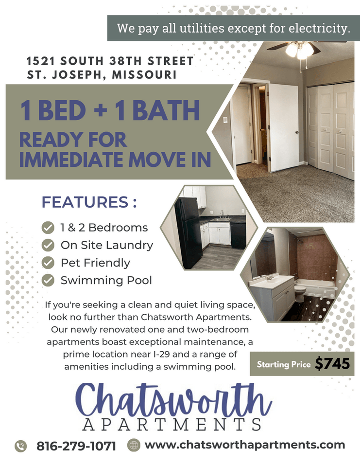 Chatsworth Apartments 1521 S 38th St, Saint Joseph, MO 64507 Zumper