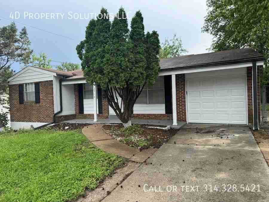 2516 Princess Dr, Castle Point, MO 63136 3 bedroom House Rental Zumper