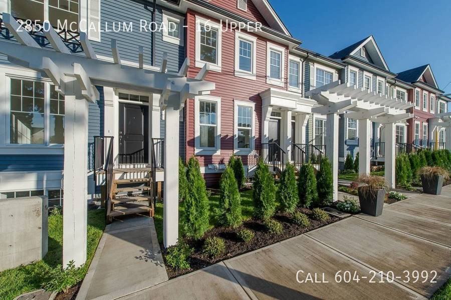 2850 Mccallum Rd 16UPPER, Abbotsford, BC V2S 3R3 3 Bedroom House for