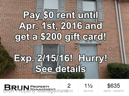 10351039, 1101 & 1105 W. Parkway Ave. & 1104 Cedar Ln. Apartments