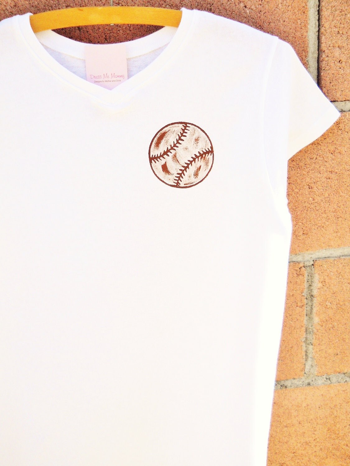 Womens Baseball Softball TShirt Shirt Sports by DressMeMommy
