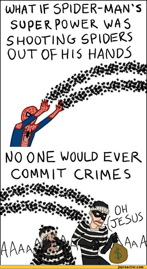 Spiders / Spider Man spider comics (funny comics & strips