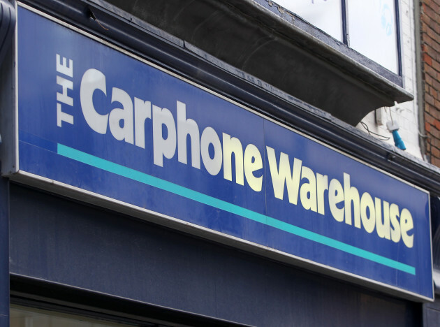 Losses at Carphone Warehouse's Irish arm soared to €12m last year Fora