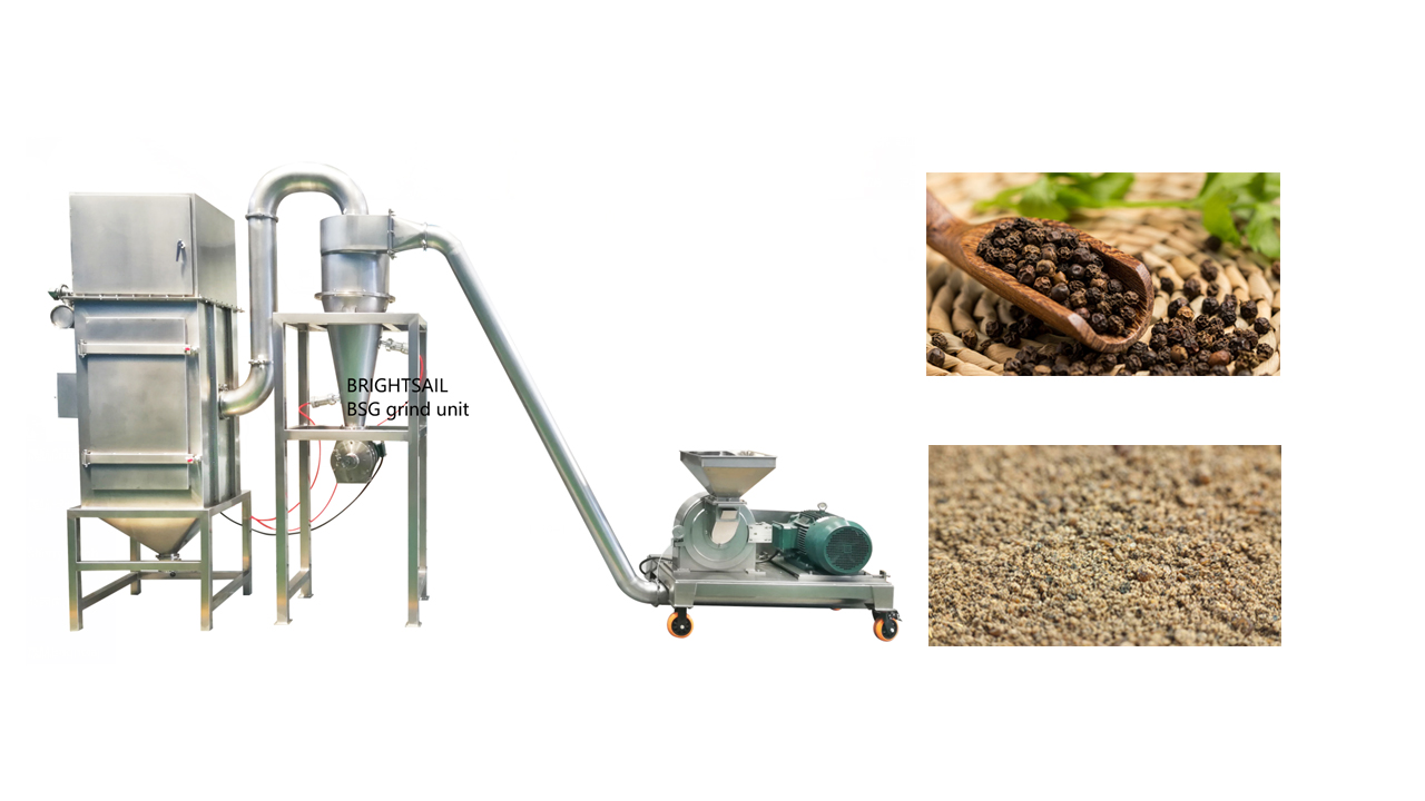 Black Pepper Grinding Machine Pepper Powder Grinding Mill price