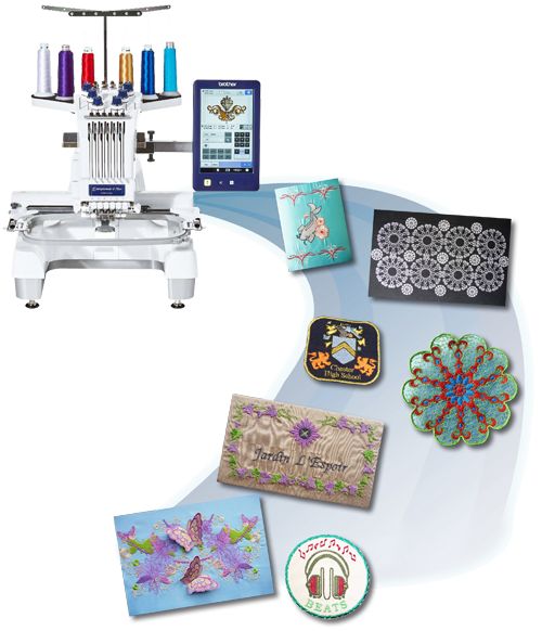 Brother MultiNeedle Embroidery Machines TechSoft