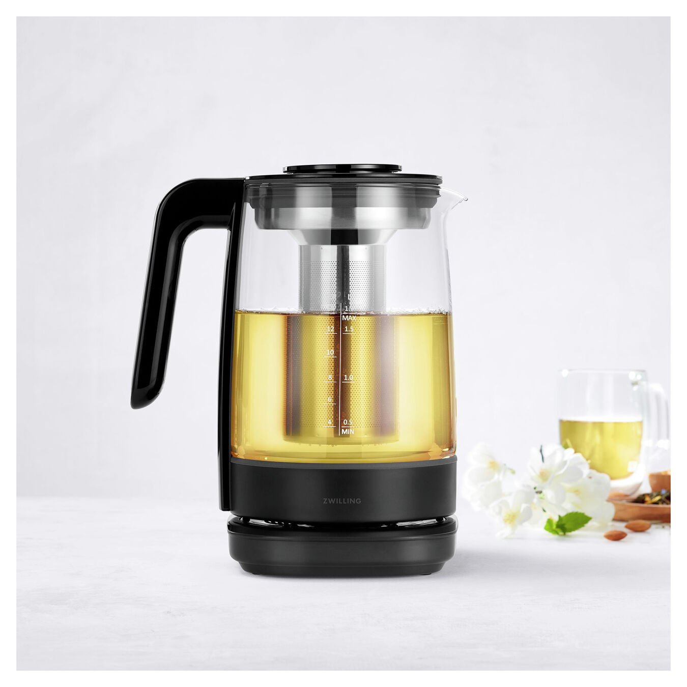 Get ZWILLING ENFINIGY Glass Kettle Black Delivered Weee! Asian Market