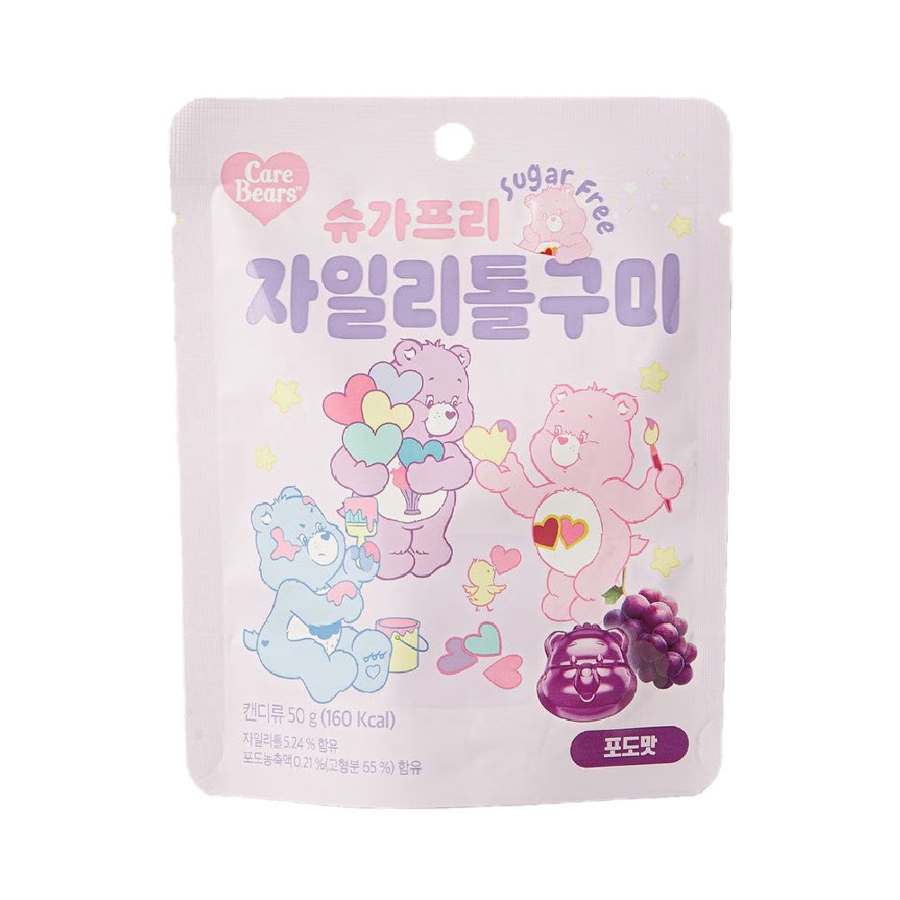 Care Bears Xylitol Gummy Grape 50g Weee!
