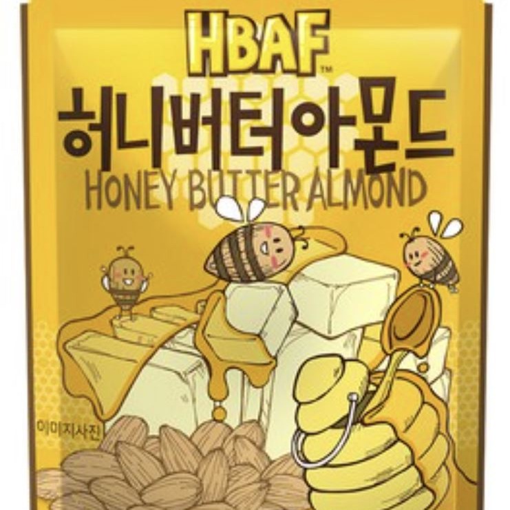 HBAF Honey Butter Almond 40g Weee!