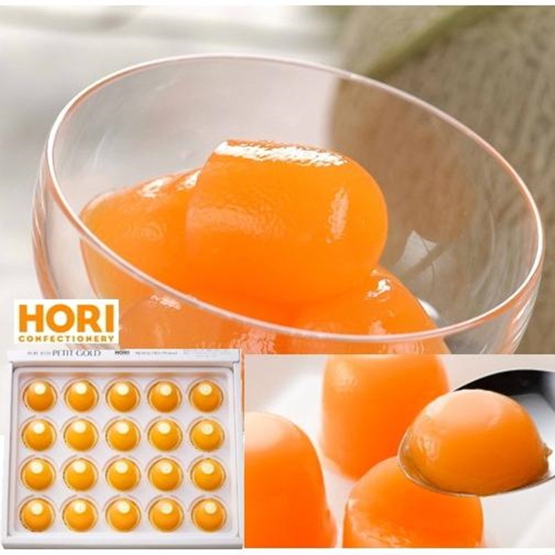 Get HORI Hokkaido Yubari Melon Flavor Pulp Jelly 20 pieces Delivered