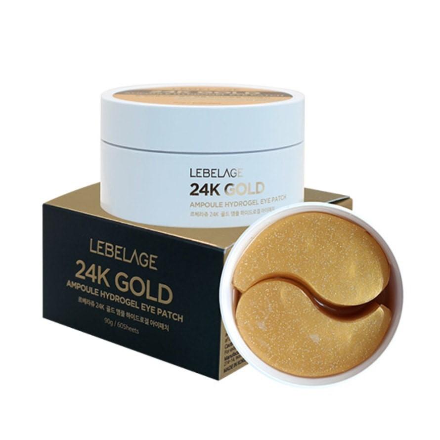 LEBELAGE 24K Gold Ampoule Hydrogel Eye Patch 60 Sheets / Weee!