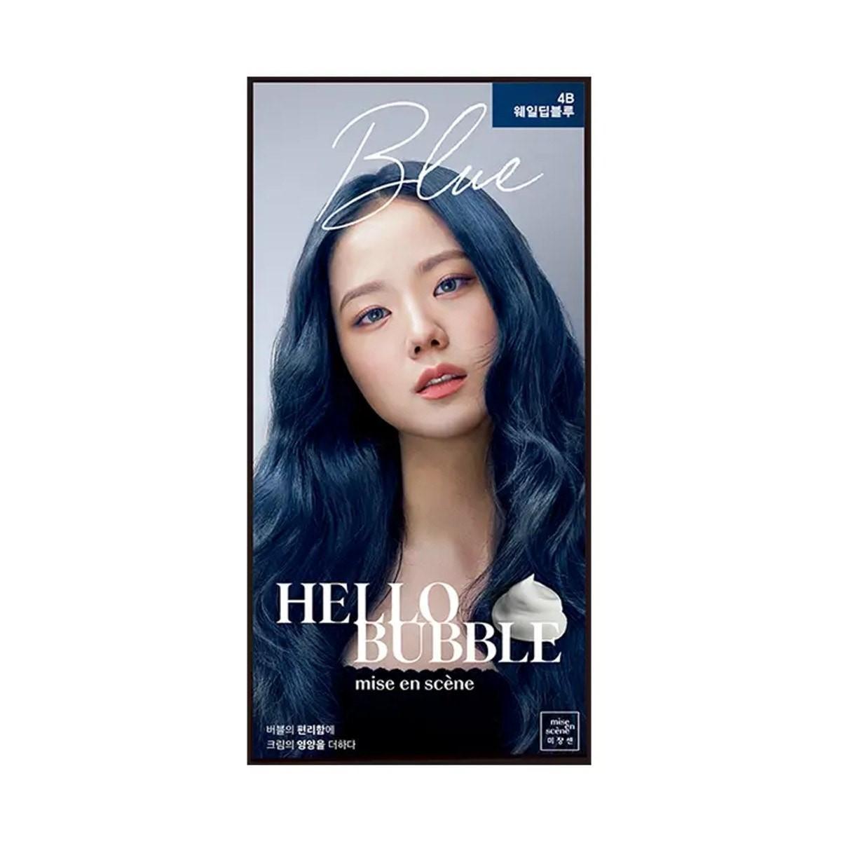 Get Hello Bubble x BLACKPINK Hair Dye 4B Whale Deep Blue Delivered