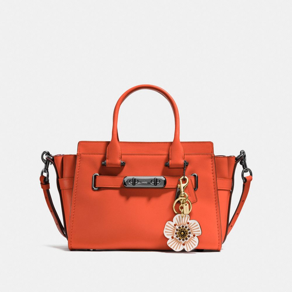 COACH Tea Rose Bag Charm