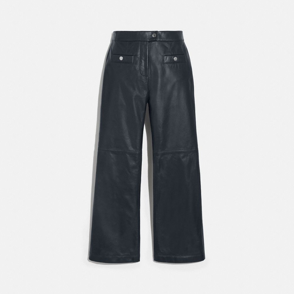 COACH Leather Pants