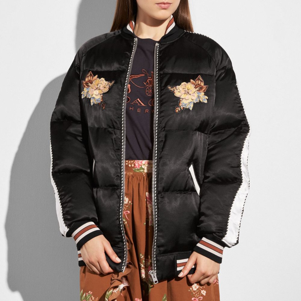 Eagle Souvenir Puffer Coat COACH