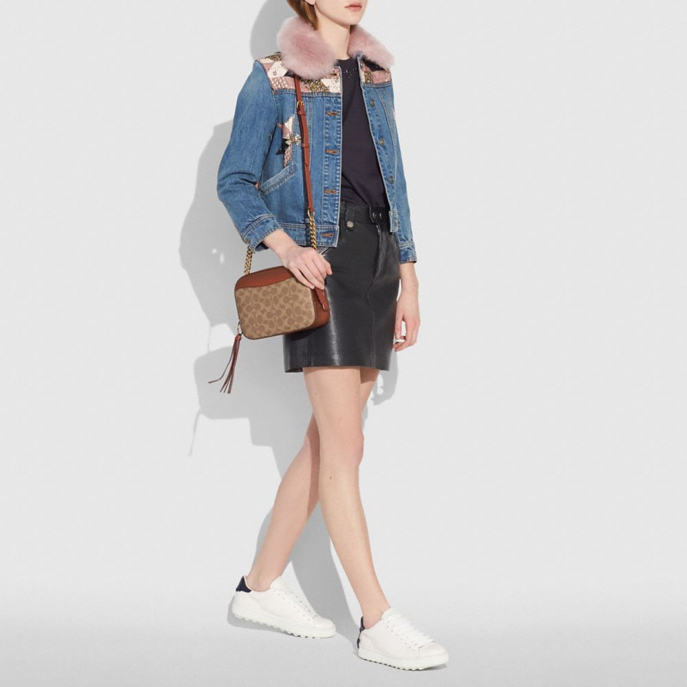 COACH Camera Bag In Signature Canvas