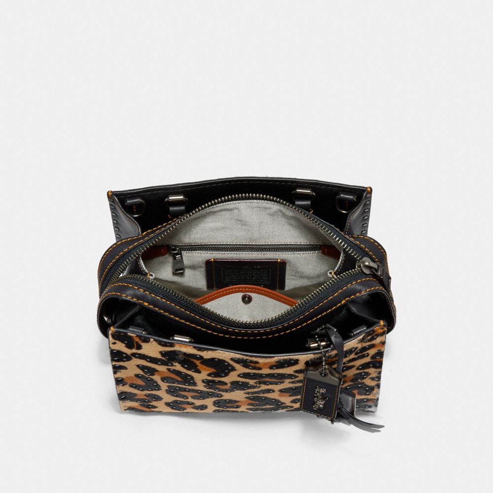 Rogue 25 With Embellished Leopard Print COACH