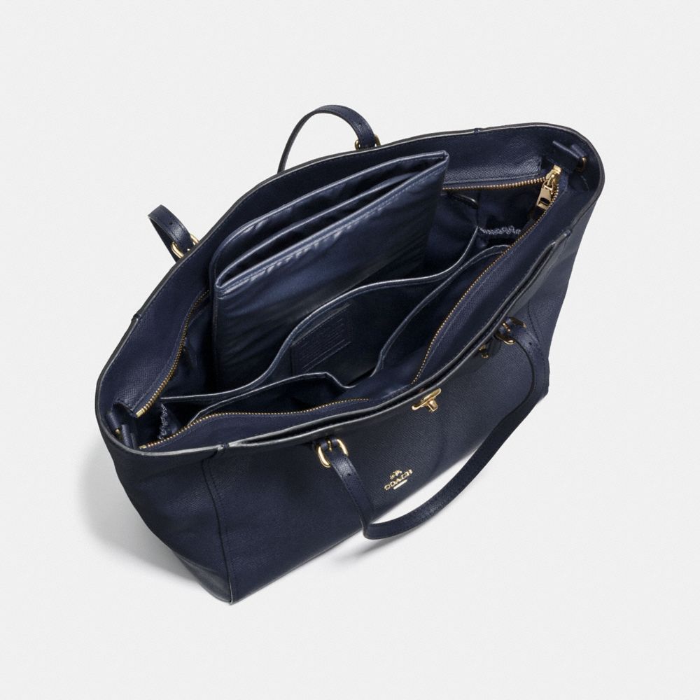 COACH Designer Totes Turnlock Baby Bag In Crossgrain Leather