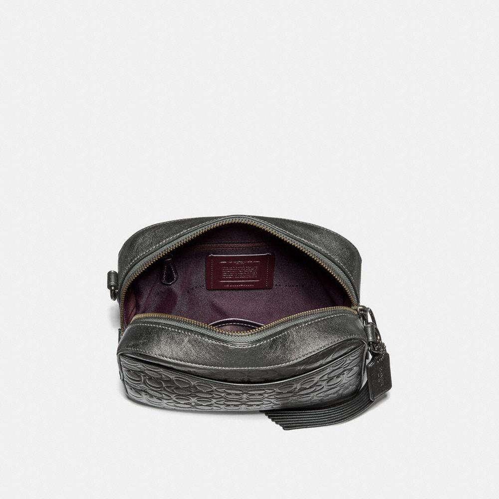 Camera Bag in Signature Leather COACH