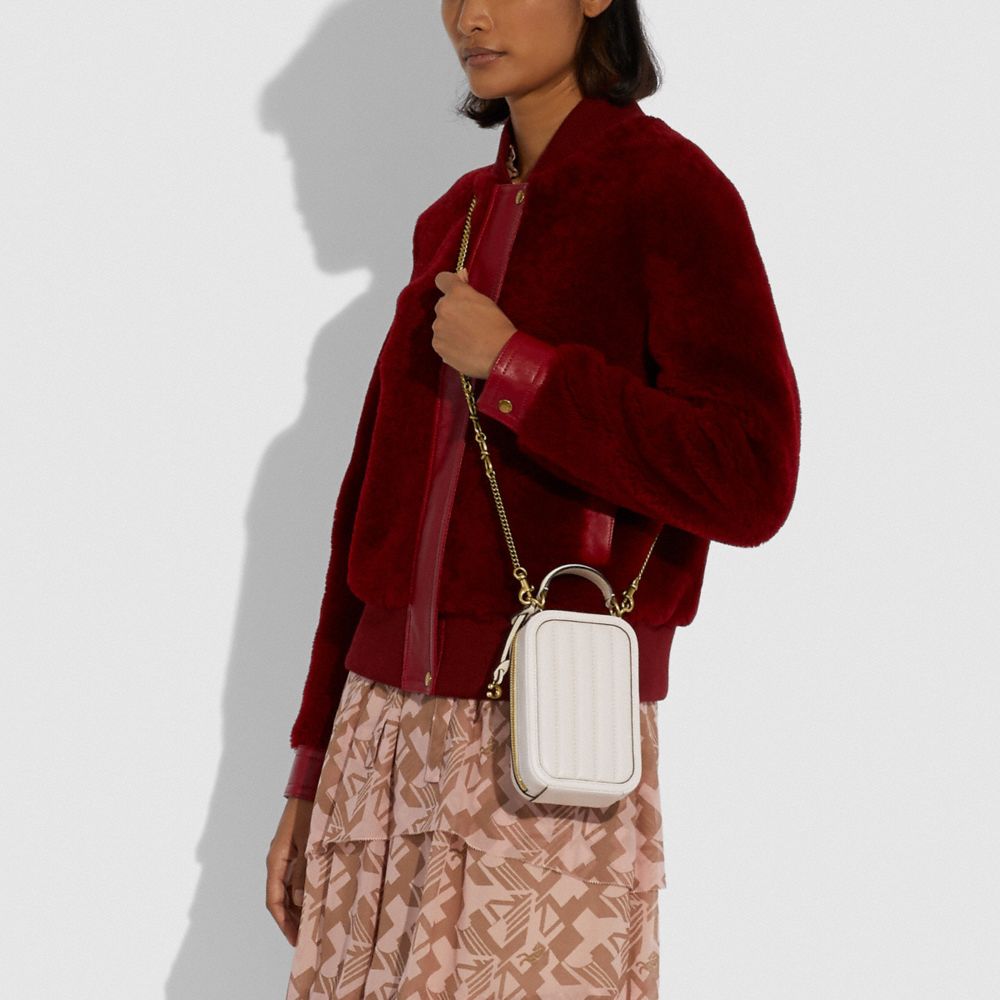 COACH Alie Camera Bag With Quilting