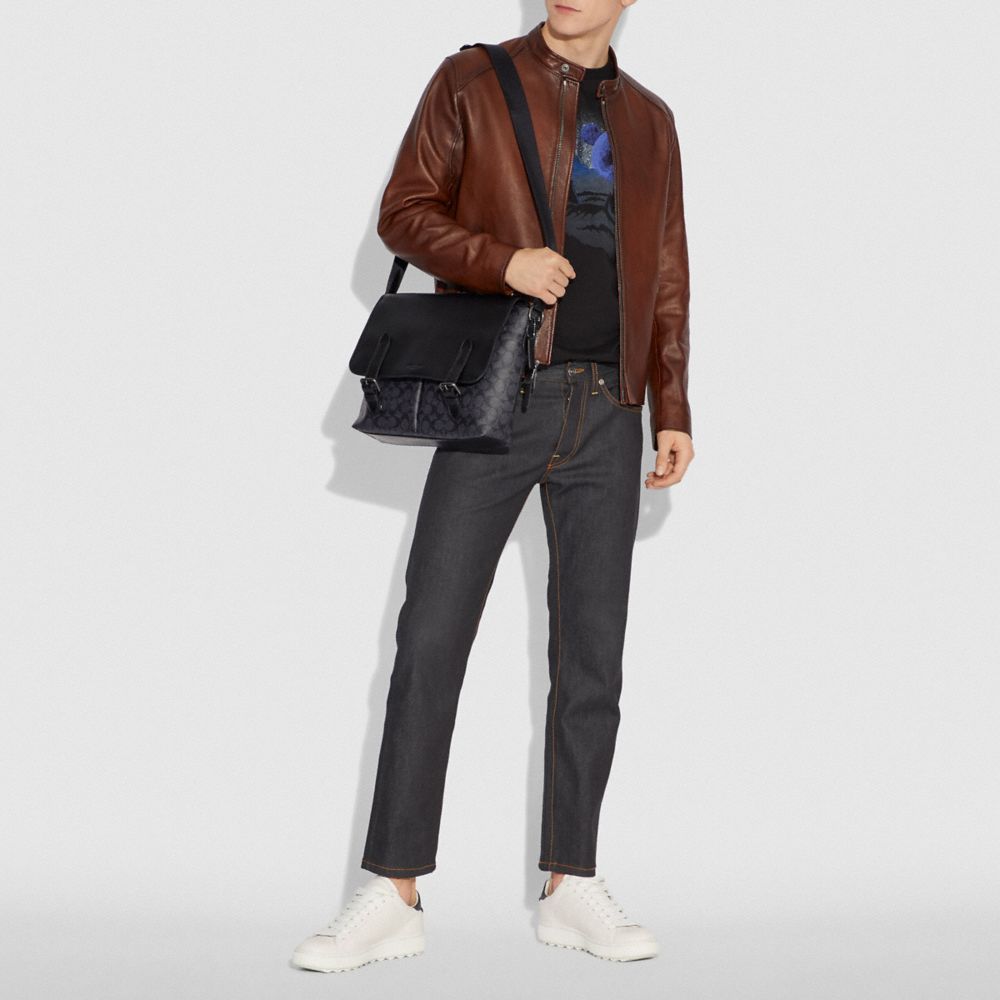 COACH Metropolitan Soft Messenger In Signature Canvas