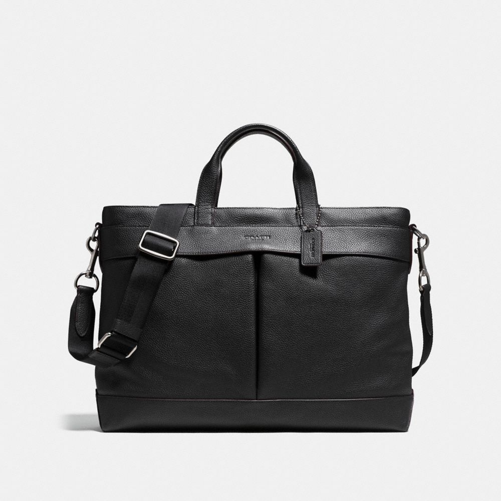 COACH Metropolitan Soft Helmet Bag in Refined Pebble Leather