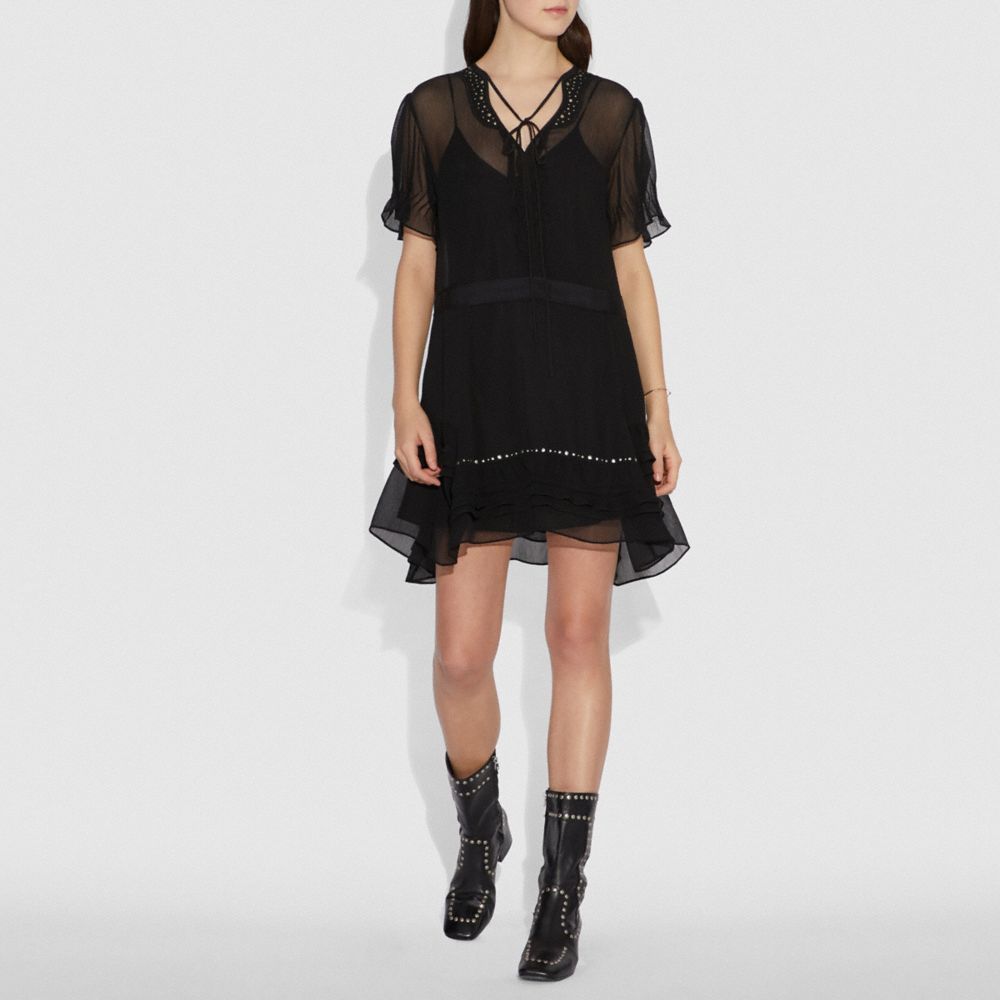 COACH Tiered Dress