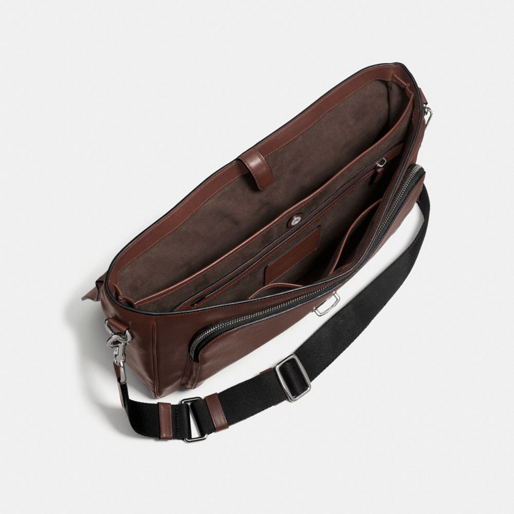 COACH Mens Leather Business Bags Metropolitan Briefcase In Sport Calf