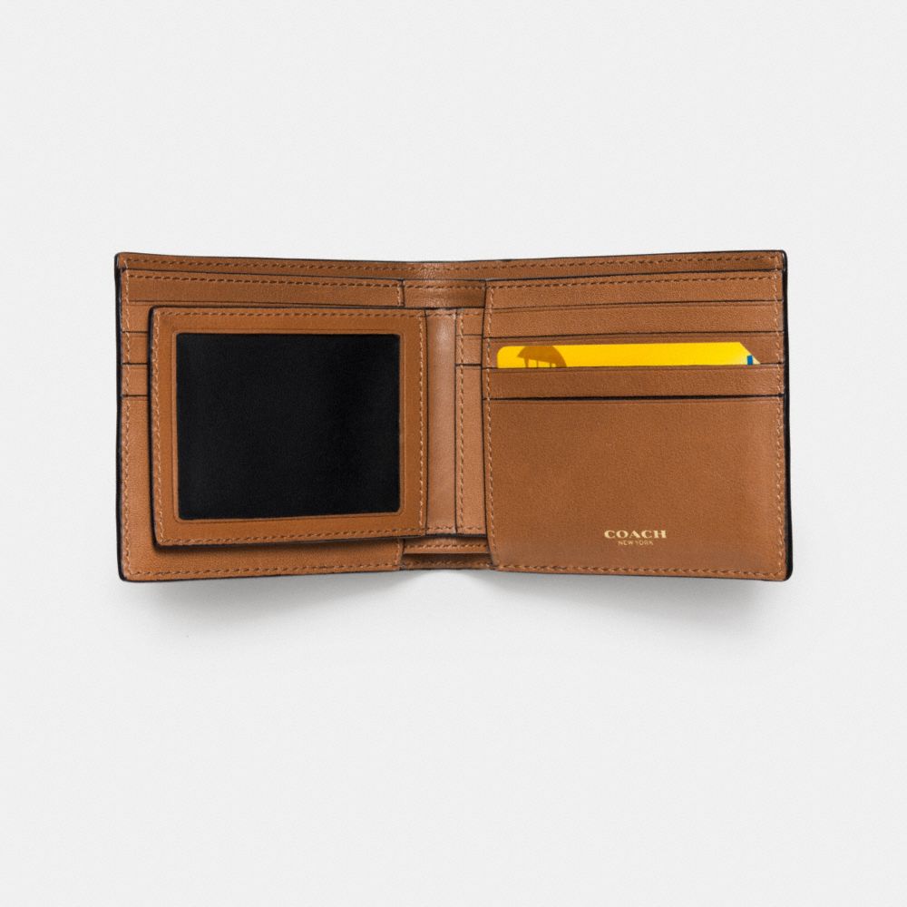 COACH Mens Wallets Mlb Compact Id Wallet In Sport Calf Leather