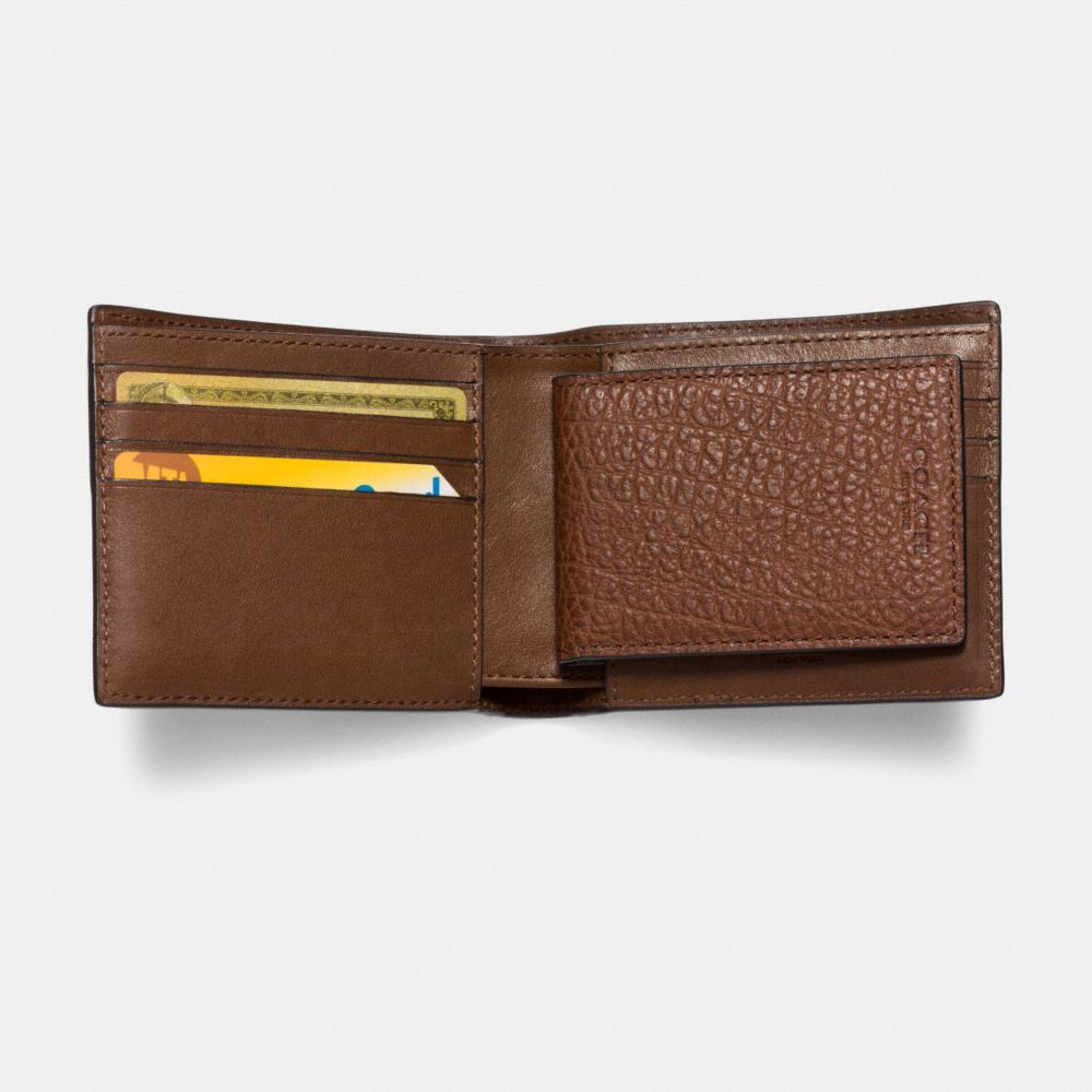 COACH Mens Wallets 3In1 Wallet In Patchwork Leather