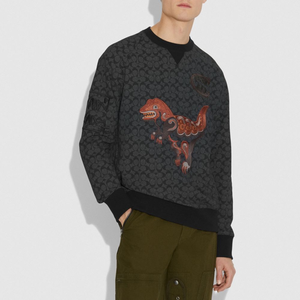 COACH Rexy By Creative Artists Crewneck Sweatshirt