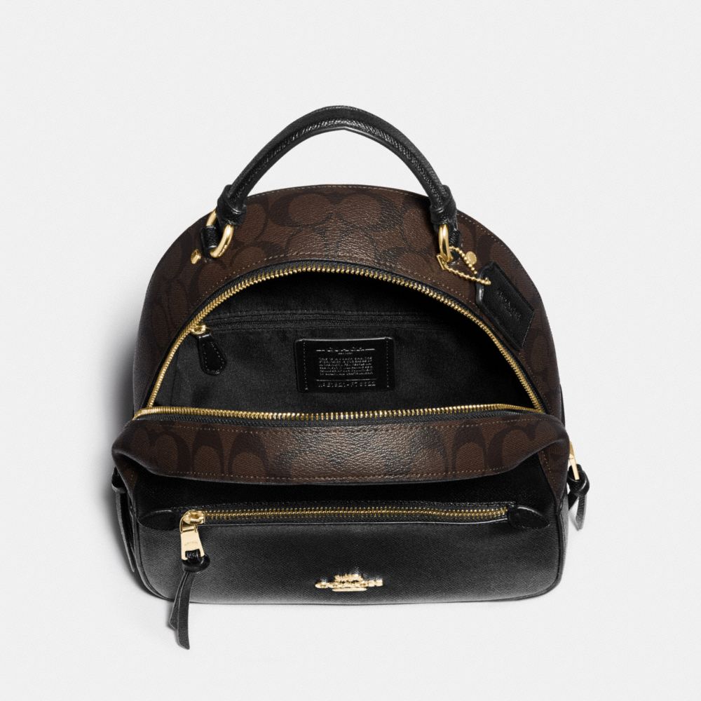 COACH Jordyn Backpack With Signature Canvas Detail