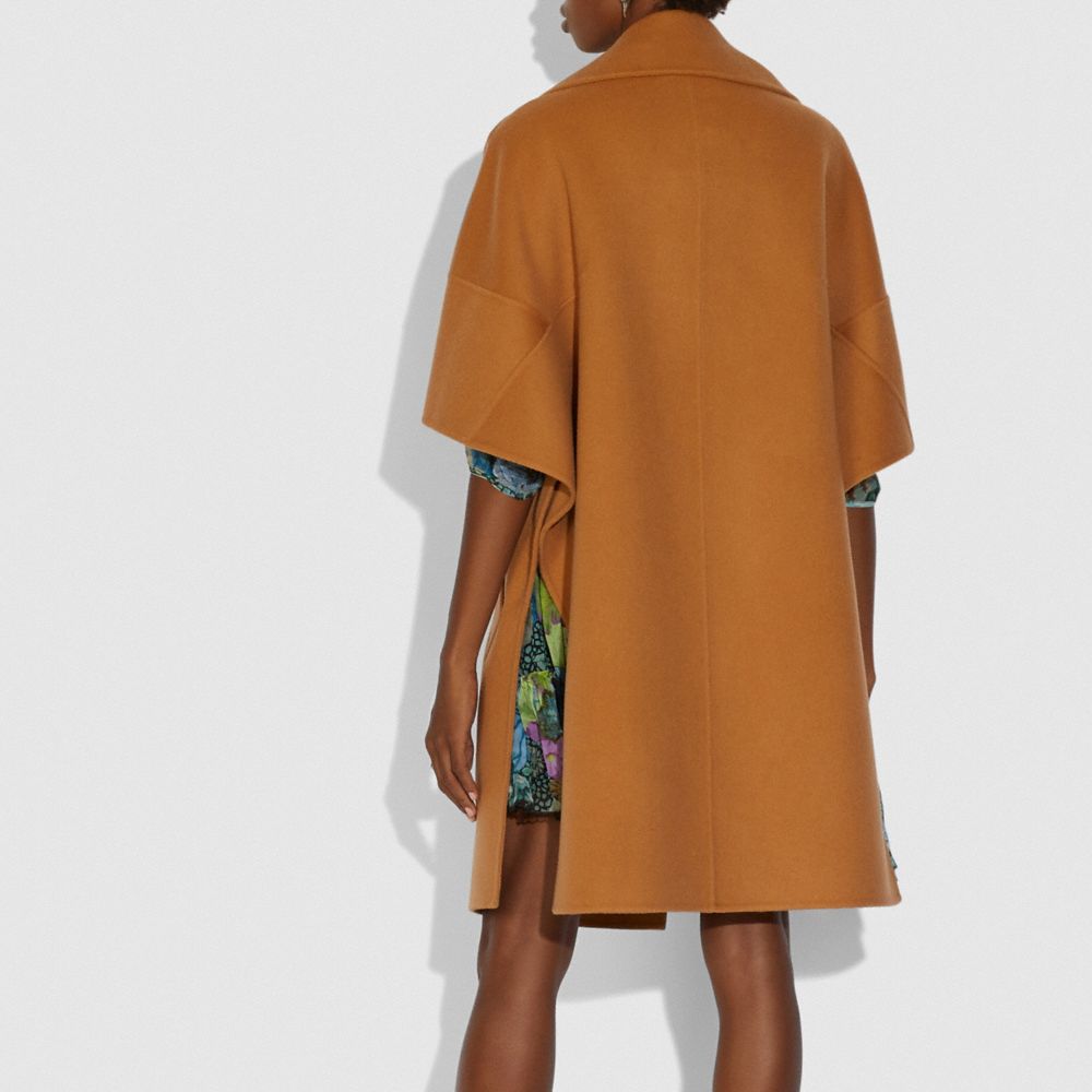 COACH Luxury Wool Cape