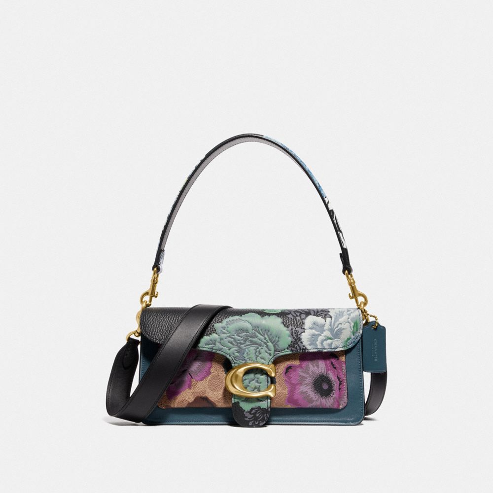 COACH Tabby Shoulder Bag 26 In Signature Canvas With Kaffe Fassett Print