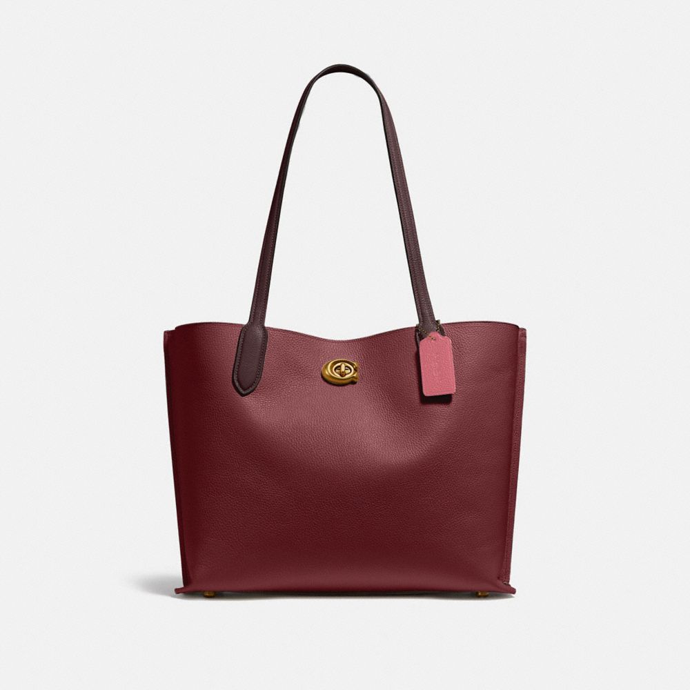 COACH Willow Tote In Colorblock