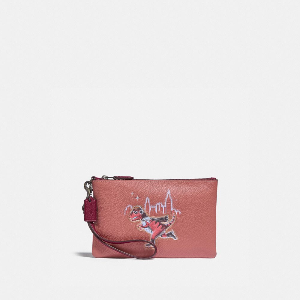 COACH Kleine Tasche mit Handschlaufe und Rexy