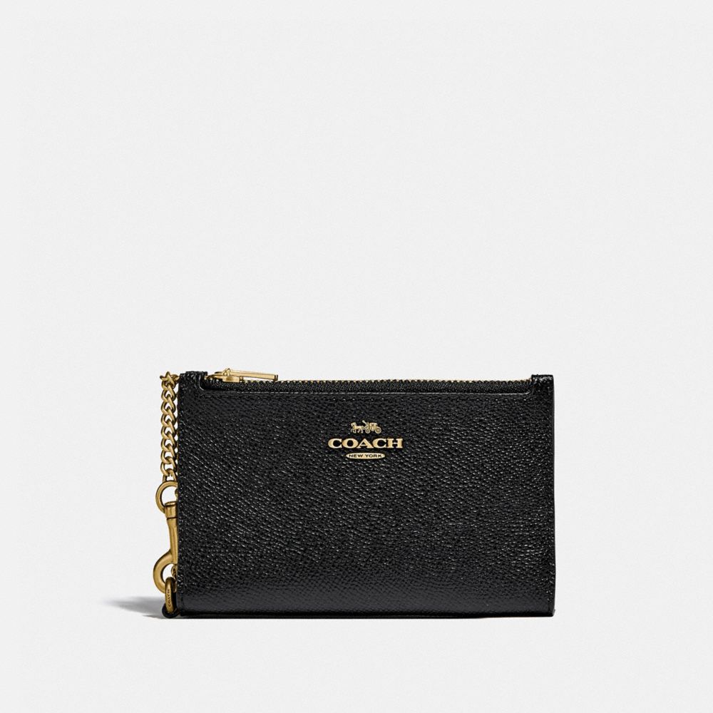 COACH Zip Chain Card Case