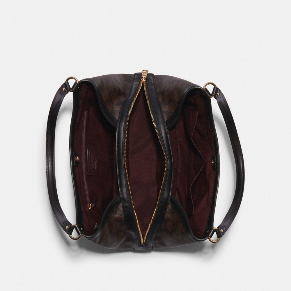 COACH Kristy Shoulder Bag In Signature Canvas