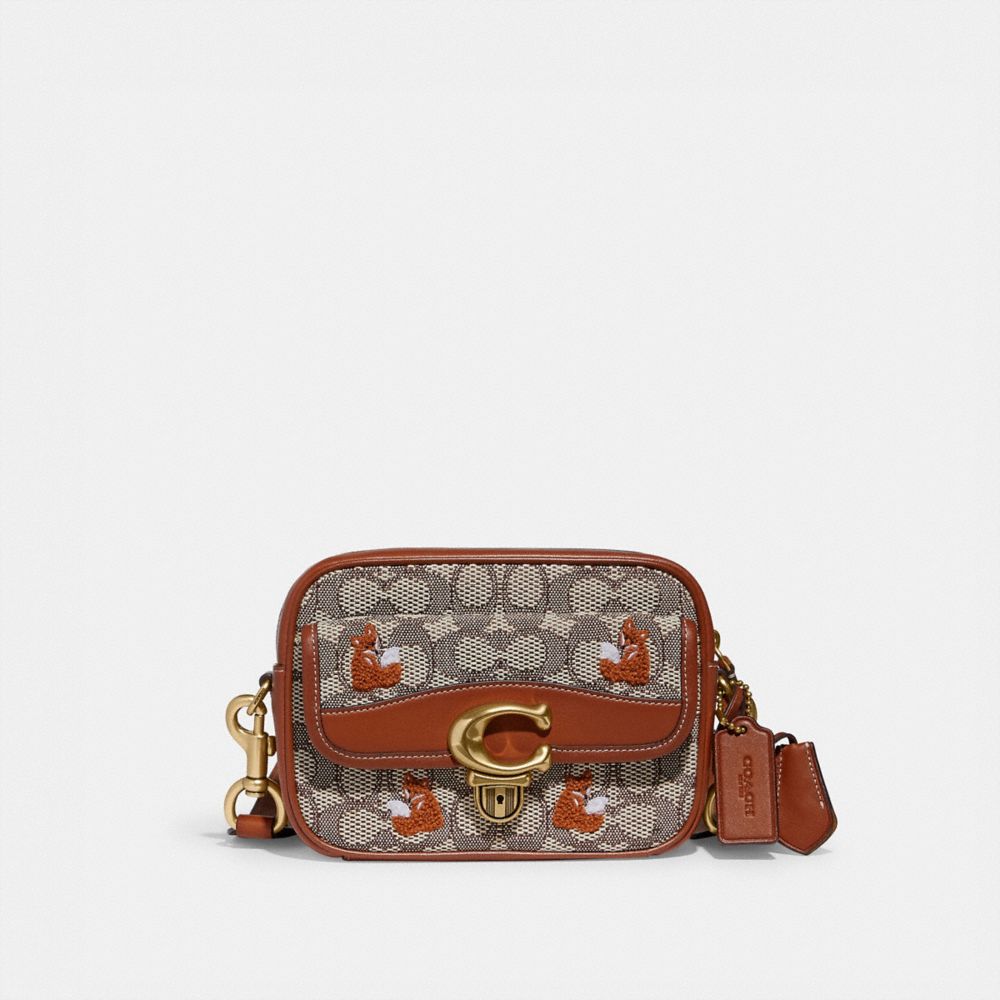 COACH Studio Camera Bag 18 In Signature Textile Jacquard With Creatures